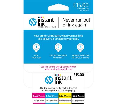 smart card ink|hp instant ink prepaid card.